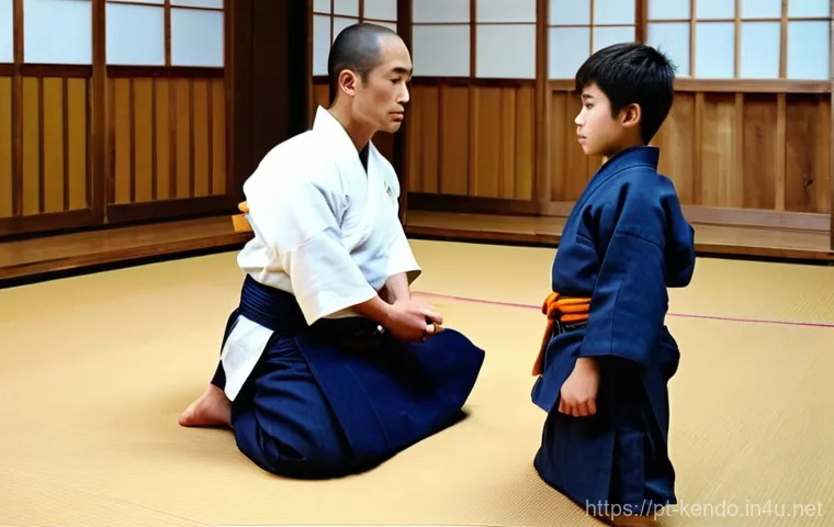 검도 교습소 창업 - **A Kendo dojo's community outreach event at a local festival.**
    A dynamic Kendo demonstration i...