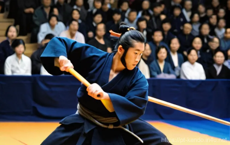 검도 대회 역사 - **Prompt 1: Edo Period Kendo Practice**
    "An intricate illustration depicting a serene Kendo *doj...